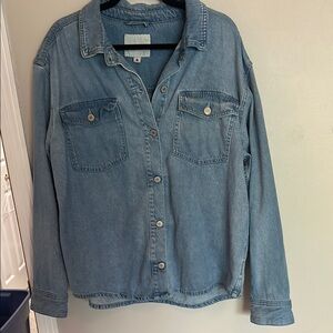 Lucky Brand Light Blue Denim Shirt
